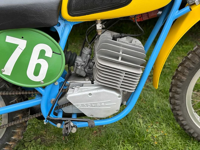 1971 monark mx125cc crossmotor - afbeelding 10 van  12