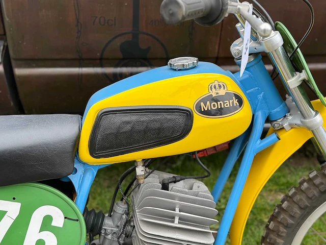 1971 monark mx125cc crossmotor - afbeelding 11 van  12