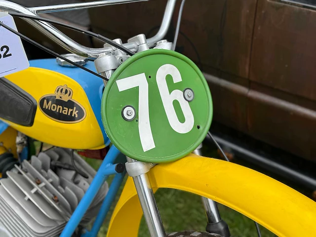 1971 monark mx125cc crossmotor - afbeelding 12 van  12
