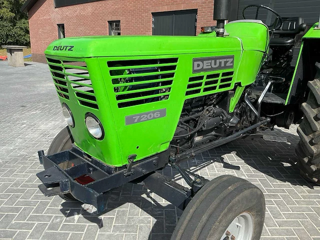 1972 deutz d6806 oldtimer tractor - afbeelding 2 van  20
