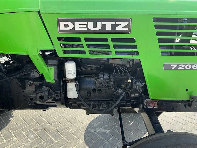 1972 deutz d6806 oldtimer tractor - afbeelding 3 van  20