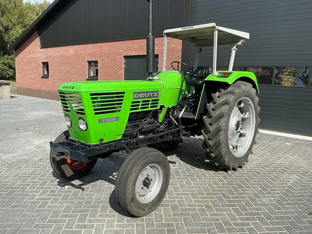 1972 deutz d6806 oldtimer tractor - afbeelding 1 van  20