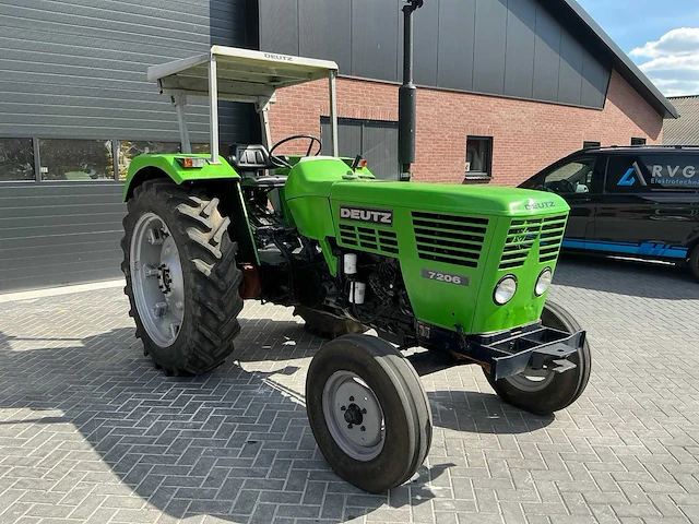 1972 deutz d6806 oldtimer tractor - afbeelding 14 van  20