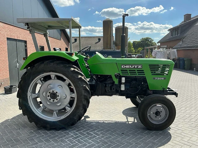 1972 deutz d6806 oldtimer tractor - afbeelding 15 van  20