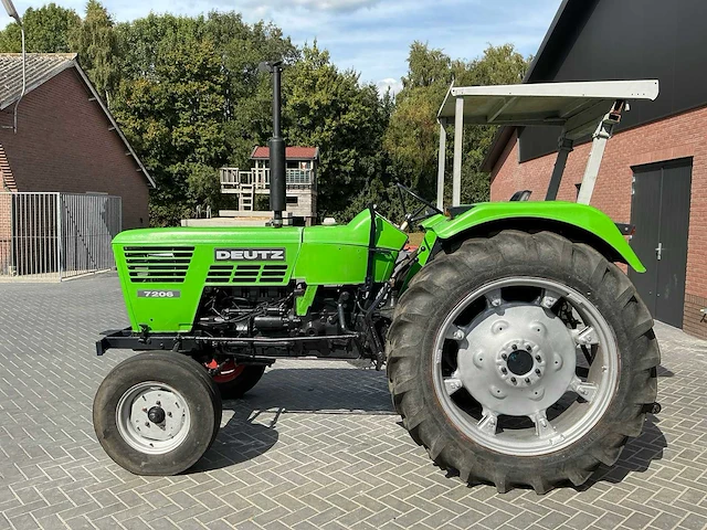 1972 deutz d6806 oldtimer tractor - afbeelding 20 van  20