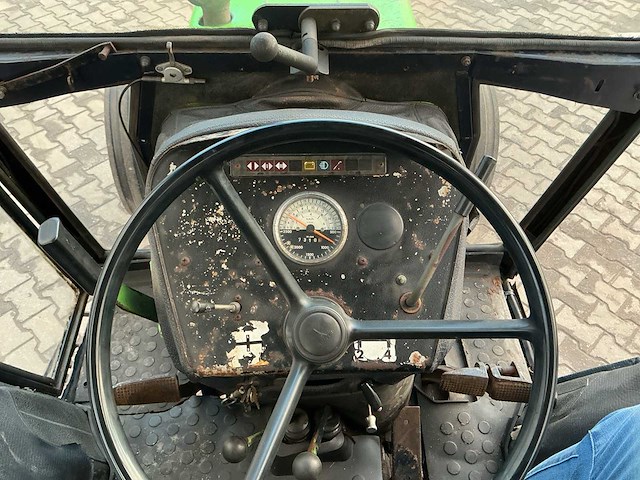 1973 - deutz 7206 - tweewielaangedreven landbouwtractor - afbeelding 4 van  14