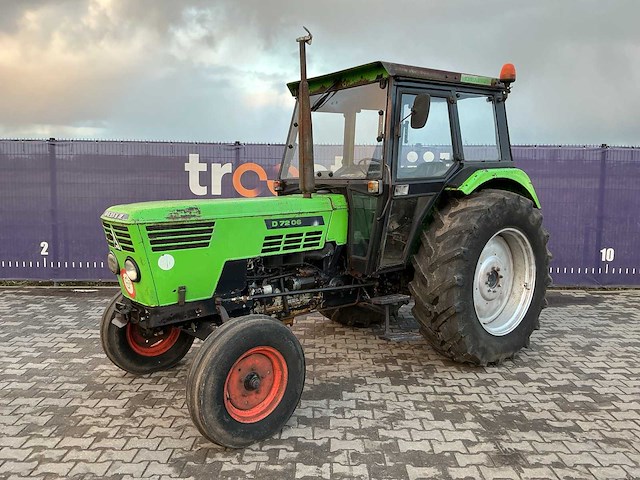 1973 - deutz 7206 - tweewielaangedreven landbouwtractor - afbeelding 1 van  14