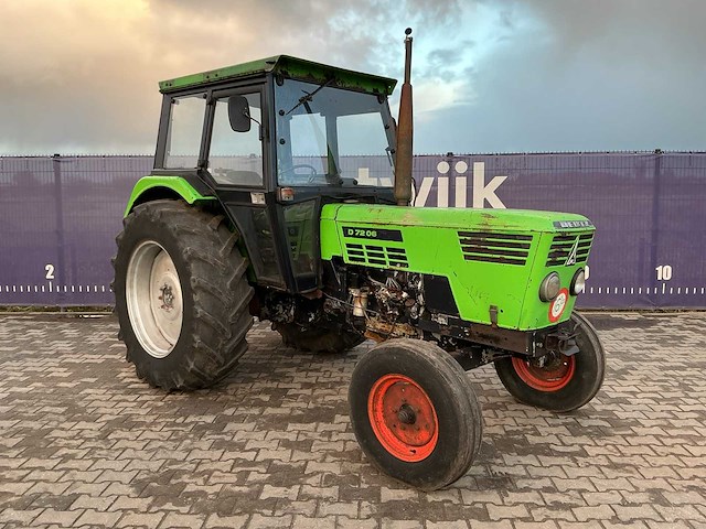 1973 - deutz 7206 - tweewielaangedreven landbouwtractor - afbeelding 7 van  14