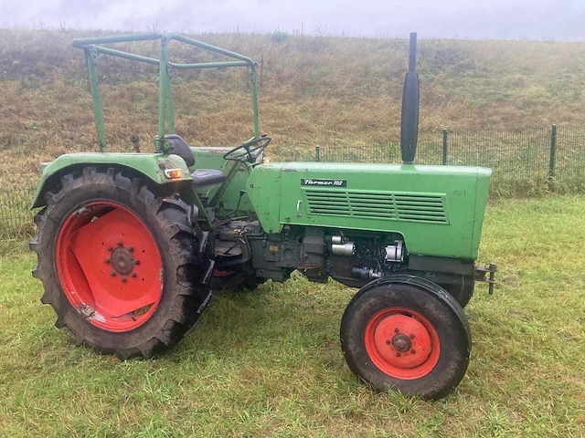 1973 fendt farmer 102 oldtimer tractor - afbeelding 10 van  14