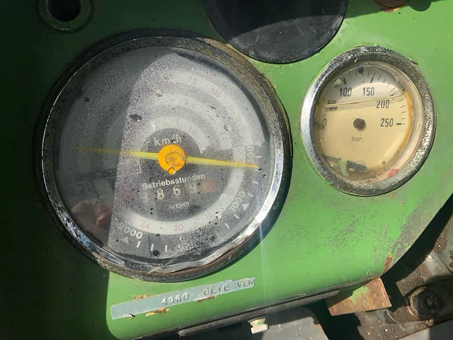 1973 fendt farmer 108s oldtimer tractor - afbeelding 19 van  29