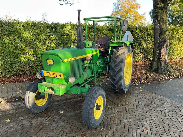 1973 john deere 2120 vierwielaangedreven landbouwtractor - afbeelding 10 van  17