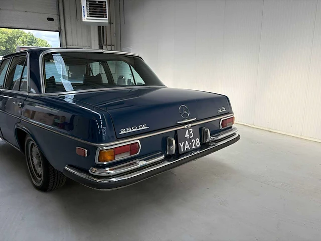 1973 mercedes-benz 280se oldtimer personenauto - afbeelding 35 van  36