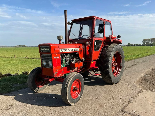 1973 volvo bm 650 turbo oldtimer tractor - afbeelding 1 van  30