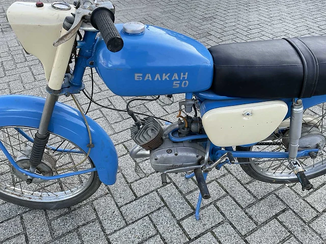 1974 balkan mk 50-3 bromfiets - afbeelding 2 van  17