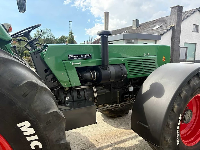 1974 fendt 614s vierwielaangedreven landbouwtractor - afbeelding 3 van  20