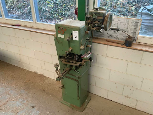 1974 loroch jlm b50 (lint) zagen slijpmachines - afbeelding 1 van  7