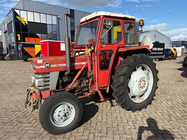 1974 massey ferguson 155 tweewielaangedreven landbouwtractor - afbeelding 10 van  58