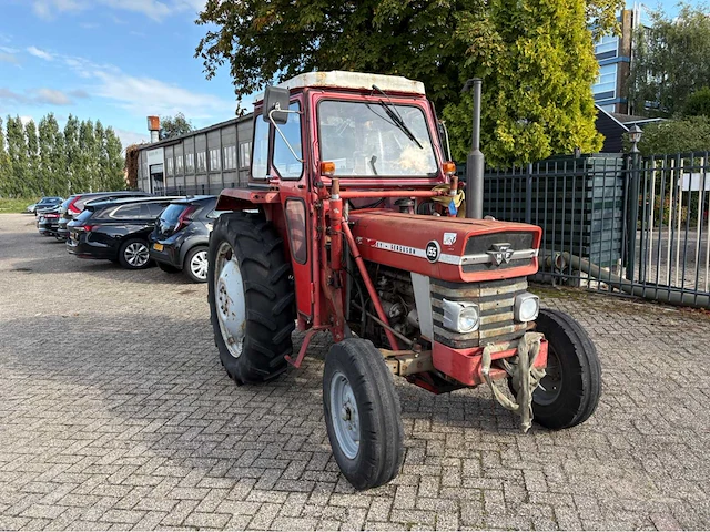 1974 massey ferguson 155 tweewielaangedreven landbouwtractor - afbeelding 23 van  58
