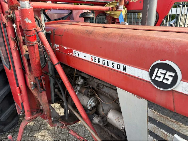 1974 massey ferguson 155 tweewielaangedreven landbouwtractor - afbeelding 42 van  58