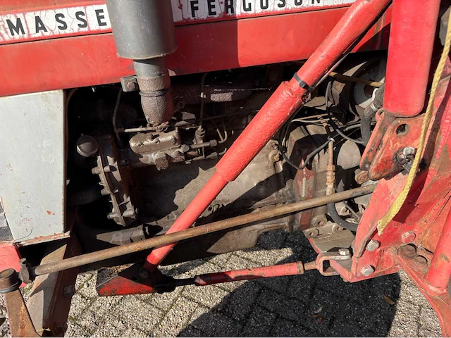 1974 massey ferguson 155 tweewielaangedreven landbouwtractor - afbeelding 54 van  58