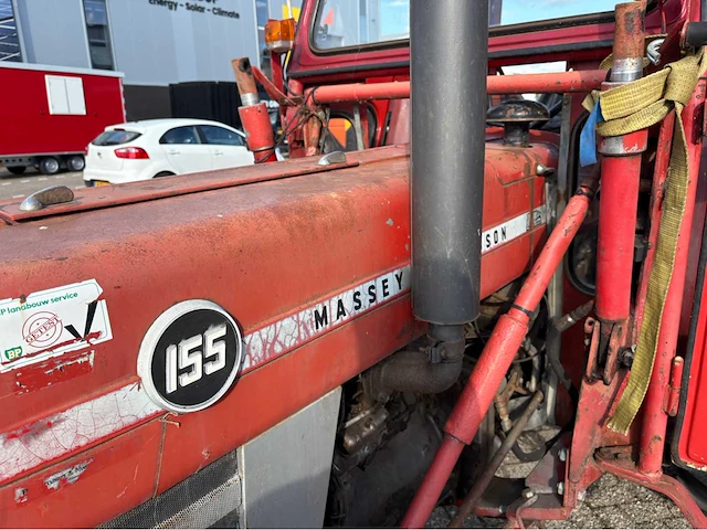 1974 massey ferguson 155 tweewielaangedreven landbouwtractor - afbeelding 57 van  58