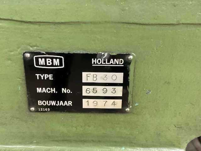 1974 mbm fb30 forceerbank - afbeelding 2 van  10