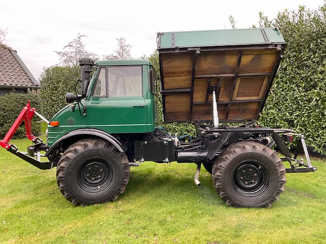 1974 mercedes-benz unimog 406 vierwielaangedreven landbouwtractor - afbeelding 2 van  40