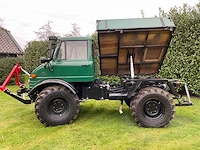 1974 mercedes-benz unimog 406 vierwielaangedreven landbouwtractor - afbeelding 2 van  40