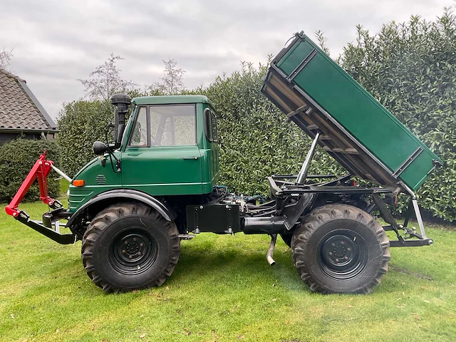 1974 mercedes-benz unimog 406 vierwielaangedreven landbouwtractor - afbeelding 3 van  40