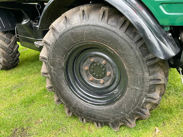 1974 mercedes-benz unimog 406 vierwielaangedreven landbouwtractor - afbeelding 14 van  40