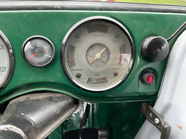 1974 mercedes-benz unimog 406 vierwielaangedreven landbouwtractor - afbeelding 20 van  40
