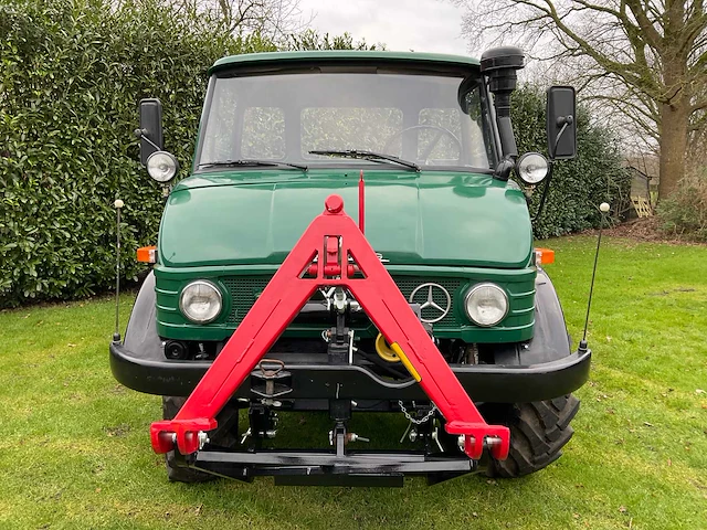 1974 mercedes-benz unimog 406 vierwielaangedreven landbouwtractor - afbeelding 12 van  40