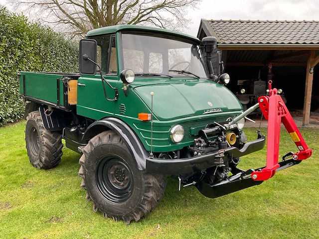 1974 mercedes-benz unimog 406 vierwielaangedreven landbouwtractor - afbeelding 23 van  40