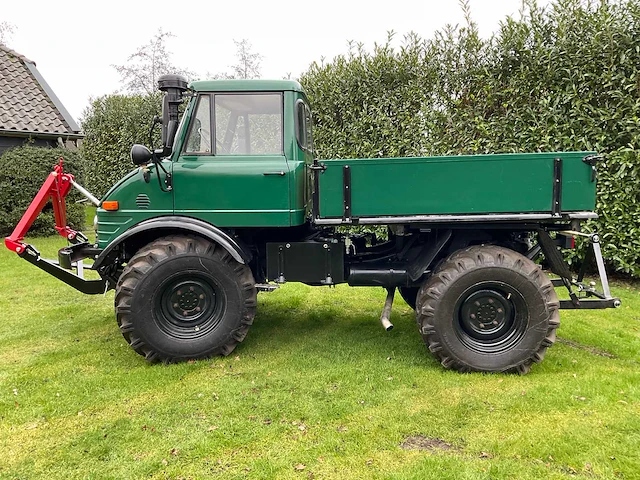 1974 mercedes-benz unimog 406 vierwielaangedreven landbouwtractor - afbeelding 39 van  40