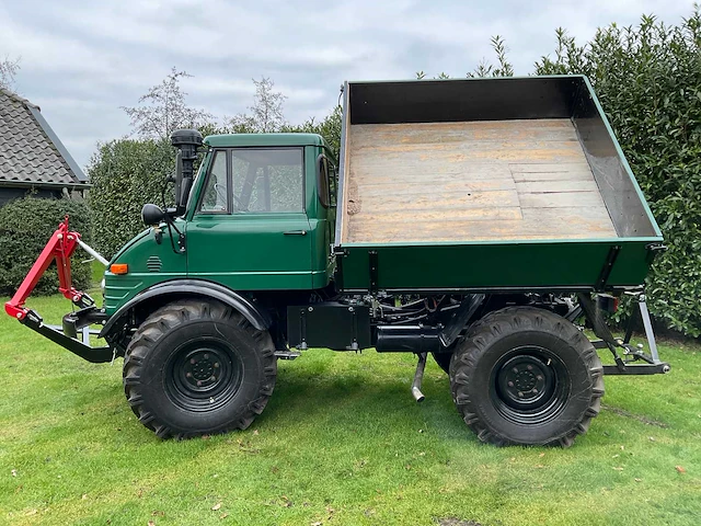 1974 mercedes-benz unimog 406 vierwielaangedreven landbouwtractor - afbeelding 40 van  40