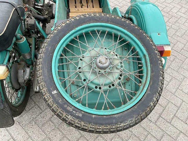 1974 ural m67-36 motorfiets met zijspan, “oldtimer” - afbeelding 8 van  18
