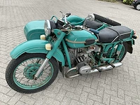 1974 ural m67-36 motorfiets met zijspan, “oldtimer”