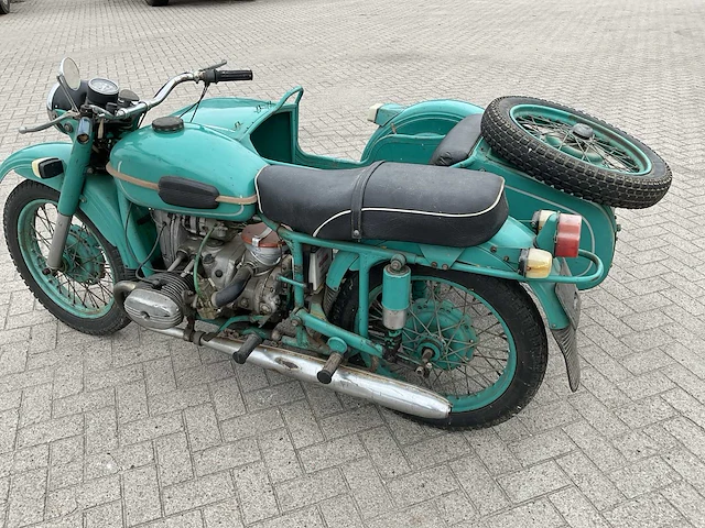 1974 ural m67-36 motorfiets met zijspan, “oldtimer” - afbeelding 12 van  18