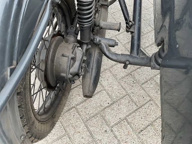 1974 ural m67-36 motorfiets met zijspan - afbeelding 10 van  21