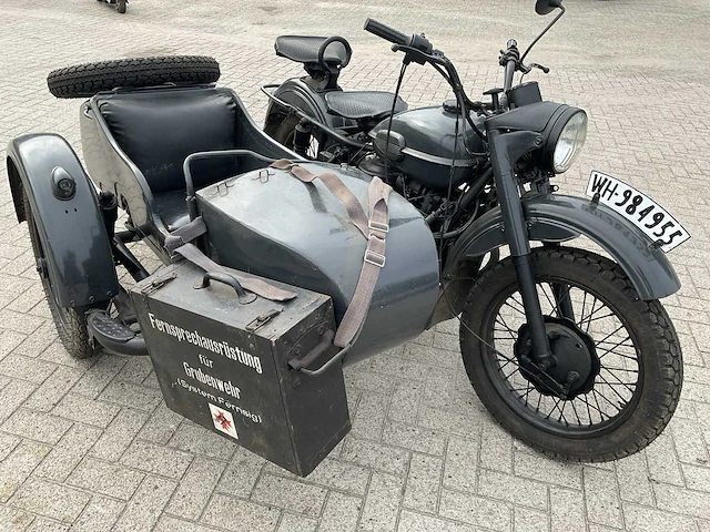 1974 ural m67-36 motorfiets met zijspan - afbeelding 12 van  21