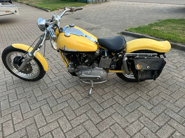 1975 harley davidson chopper motorfiets - afbeelding 2 van  8