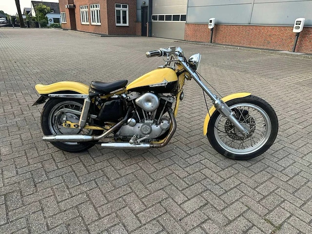 1975 harley davidson chopper motorfiets - afbeelding 3 van  8