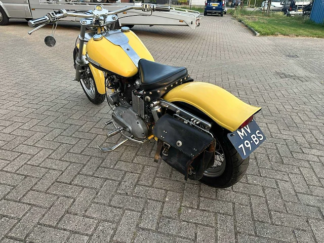 1975 harley davidson chopper motorfiets - afbeelding 4 van  8