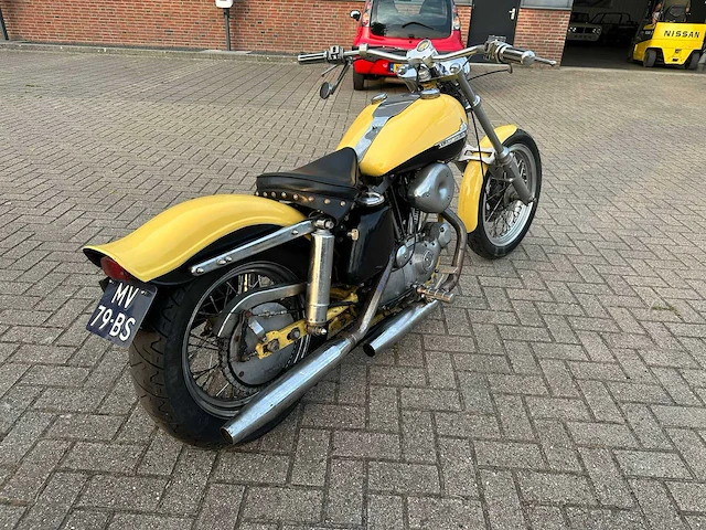 1975 harley davidson chopper motorfiets - afbeelding 5 van  8