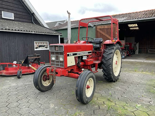 1975 international 633 oldtimer tractor - afbeelding 1 van  19