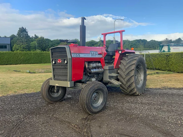 1975 massey ferguson mf 1155 oldtimer tractor - afbeelding 1 van  33