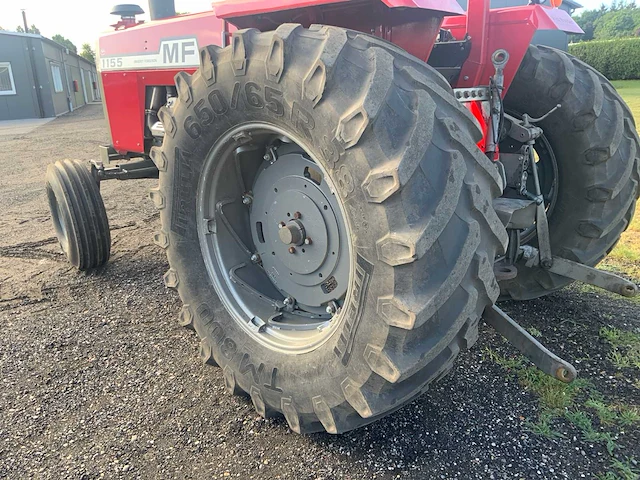 1975 massey ferguson mf 1155 oldtimer tractor - afbeelding 13 van  33