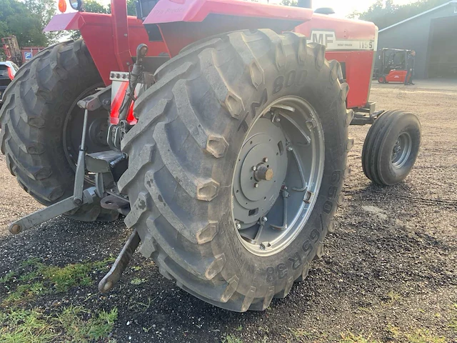 1975 massey ferguson mf 1155 oldtimer tractor - afbeelding 14 van  33
