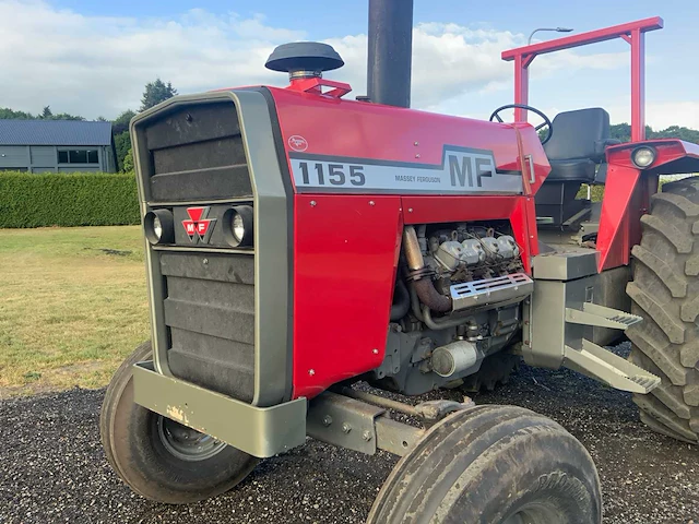 1975 massey ferguson mf 1155 oldtimer tractor - afbeelding 32 van  33
