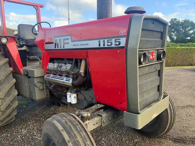 1975 massey ferguson mf 1155 oldtimer tractor - afbeelding 33 van  33
